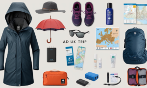 Packing List for UK trip