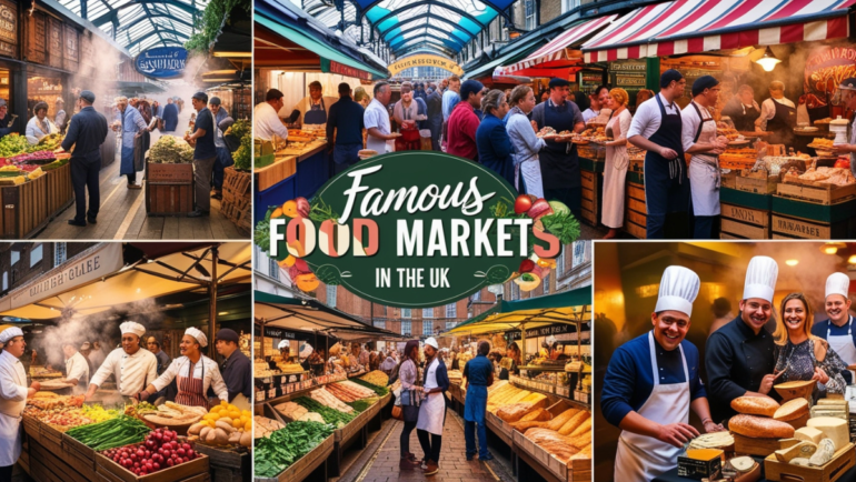 Famous food markets in the UK