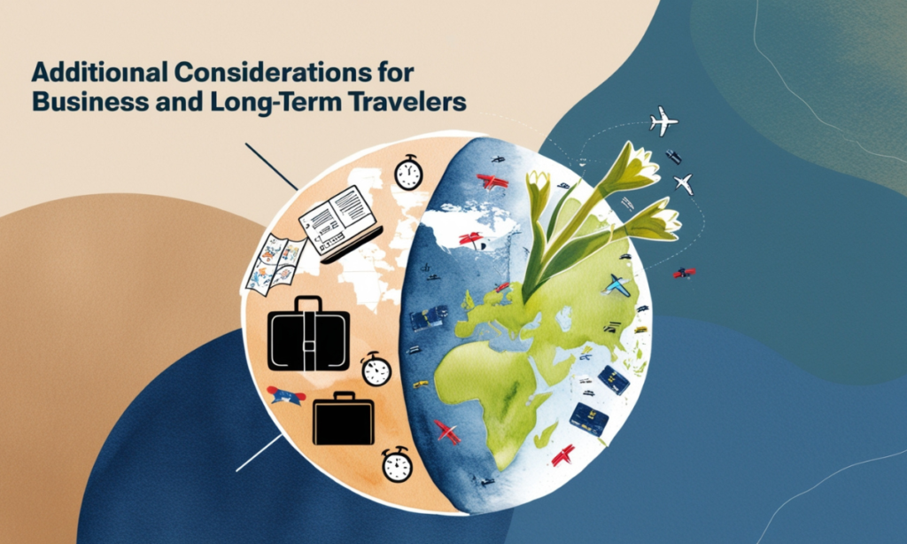 Additional Considerations for Business and Long-Term Travelers