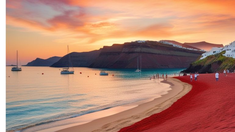 Best Time to Visit Red Beach Santorini