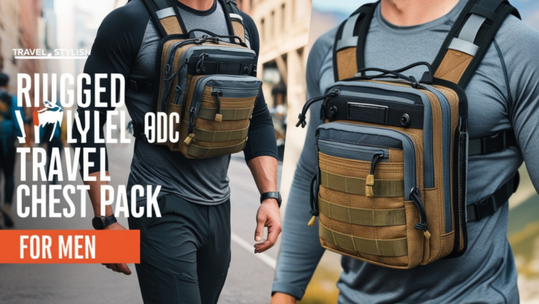 Best travel EDC chest pack for men collective culture