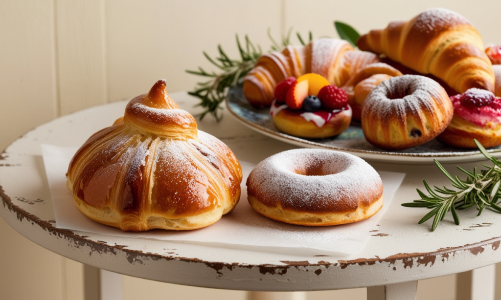 Cornetto and Pastries Sweet Delights to Start the Day