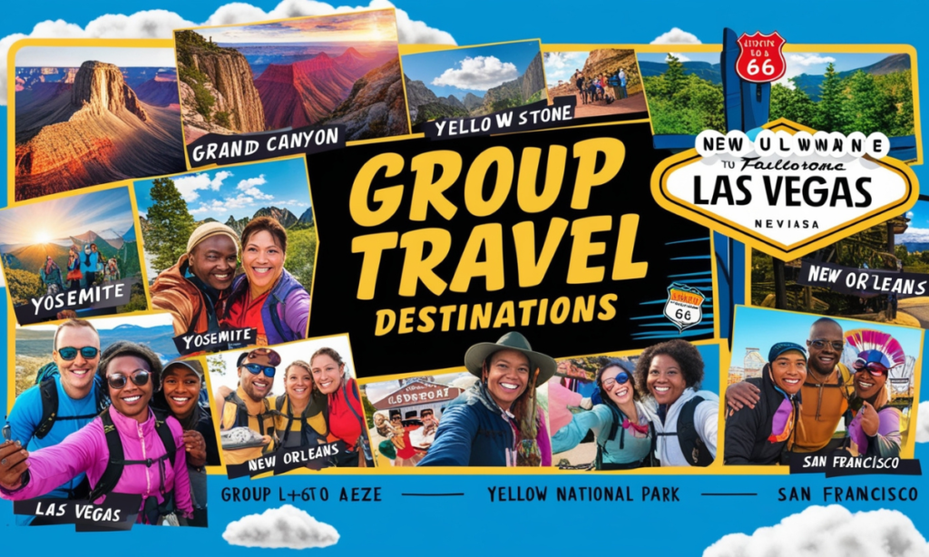 Popular Group Travel Destinations in the USA