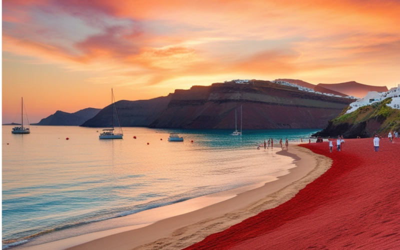 Best Time to Visit Red Beach Santorini