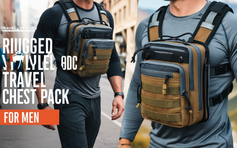 Best travel EDC chest pack for men collective culture - Infinite Scop