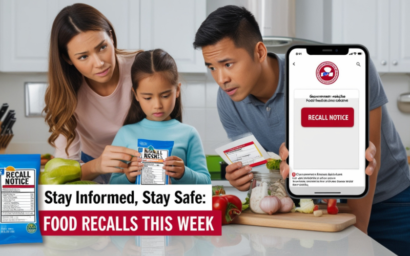 Food Recalls This Week Canada