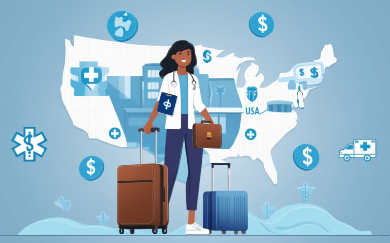 Short-term health insurance for USA travel