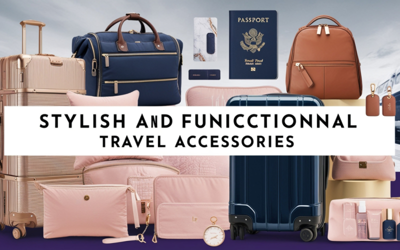 Stylish and Functional Travel Accessories