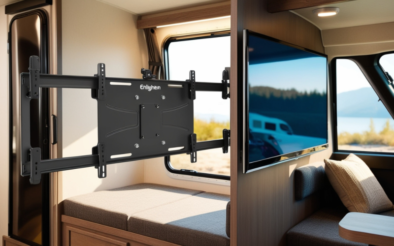 Universal TV mount for 24 for Enlighten travel trailer